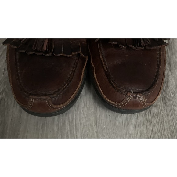 GH Bass & Co. Men\'s Brown Leather Loafers Size 12M